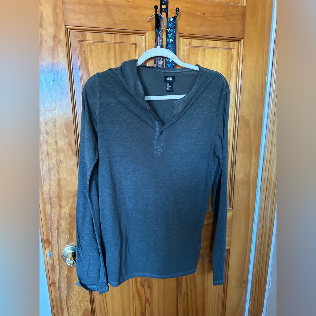 Mens H&M Long Sleeve Shirt Size Small